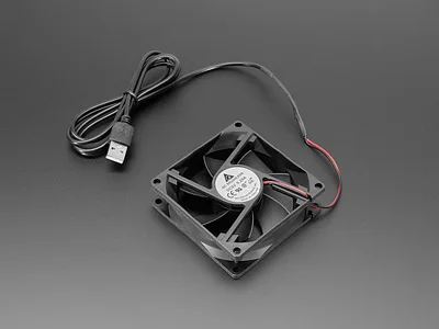 5V Square USB Fan - 8 cm