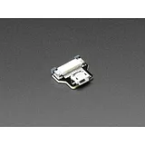 DIY USB Cable Parts - Straight Micro B Jack - Image 2