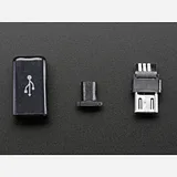 USB DIY Slim Connector Shell - MicroB Plug - Image 3
