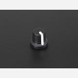 Potentiometer Knob - Soft Touch T18 - White - Image 1