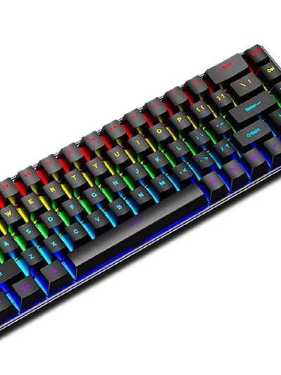 K68 Wired Mechanical Keyboard - Black