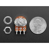 Panel Mount 10K Log Potentiometer w/ On-Off Switch [10K Log w/ Switch] - Image 4