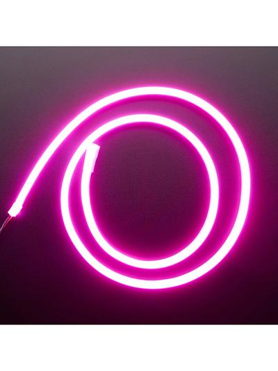 Flexible Silicone Neon-Like LED Strip - 1 Meter - Pink