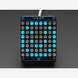 Adafruit Small 1.2 8x8 LED Matrix w/I2C Backpack - Blue - Image 1