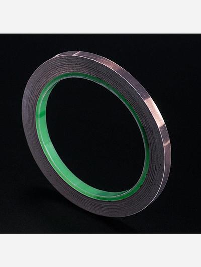 Copper Foil Tape with Conductive Adhesive - 6mm x 15 meter roll
