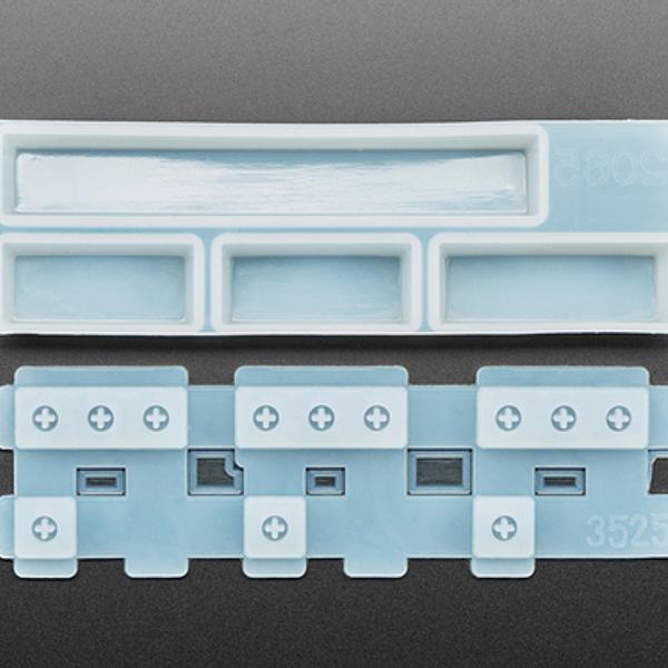 2 x 2.25U, 1 x 2.75U and Space Bar Keycap Mold