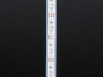 Adafruit Mini Skinny NeoPixel Digital RGB LED Strip 1m - White PCB 60 LED