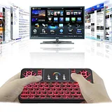 Raspberry Pi 3/2B/Zero Mini Portable 2.4GHz Wireless Touchpad Keyboard with Backlight - Image 3