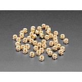Brass Heat-Set Inserts for Plastic - M3 x 3mm - 50 pack - Image 1