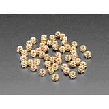 Brass Heat-Set Inserts for Plastic - M3 x 3mm - 50 pack - Image 1