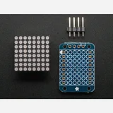 Adafruit Mini 0.7 8x8 LED Matrix w/I2C Backpack - Pure Green - Image 3