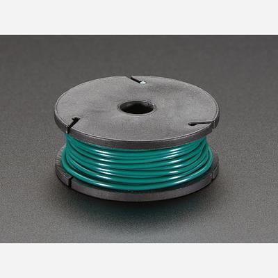 Solid-Core Wire Spool - 25ft - 22AWG - Green