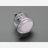 Arcade Button - 30mm Translucent Clear - Image 1