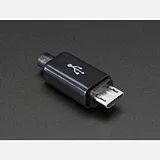 USB DIY Slim Connector Shell - MicroB Plug - Image 2