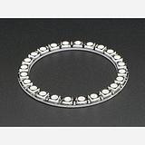 NeoPixel Ring - 24 x 5050 RGBW LEDs w/ Integrated Drivers - Warm White - ~3000K - Image 3