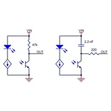 QTRX-HD-04A Reflectance Sensor Array: 4-Channel, 4mm Pitch, Analog Output, Low Current - Image 6