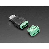 USB-A Female Socket to 5-pin Terminal Block - Image 2