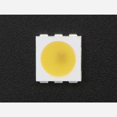 APA102 5050 Warm White LED w/ Integrated Driver Chip - 10 Pack [~3000K]