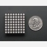 Small 1.2 8x8 Ultra Bright Red LED Matrix [KWM-30881CVB] - Image 5