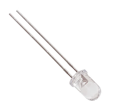 LED - Basic White 5mm x 100