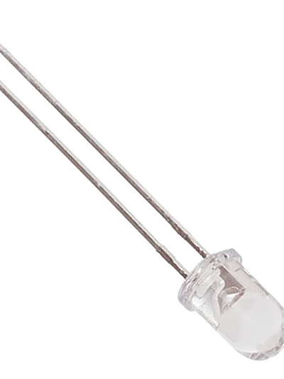 LED - Basic White 5mm x 100