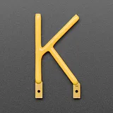 Alphabet LED Filament - Warm White Letter "K" - Image 2