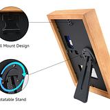 7.3inch ACeP  7-Color E-Paper with Solid Wood Photo Frame, Ultra-long Standby, 800 × 480 Resolution, Batteries Optional - Image 2