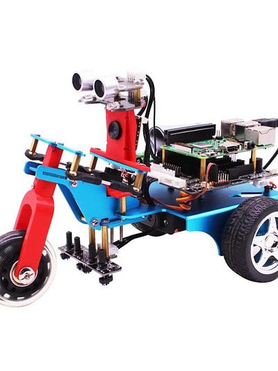 Yahboom Trikebot smart robot with WIFI camera with Raspberry Pi 4 1G
