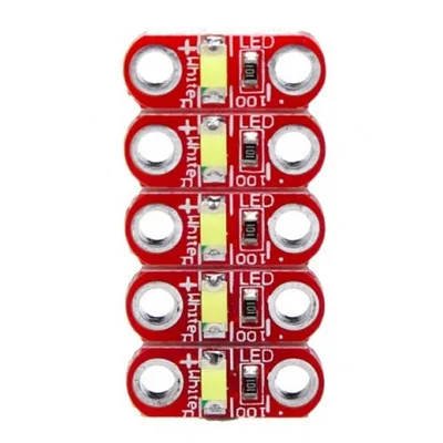 E-Textiles LED module 5pcs White