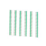 Arduino Male Pin Headers | 0.1 (2.54 mm) Straight Green - Image 2