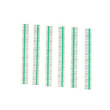 Arduino Male Pin Headers | 0.1 (2.54 mm) Straight Green - Image 2