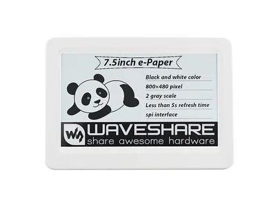 7.5" NFC-Powered e-Paper Display V2 – Wireless Power & Data Transfer