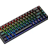 K68 Wired Mechanical Keyboard - Black - Image 6