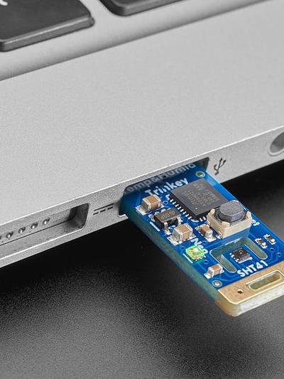 Adafruit SHT41 Trinkey - USB Temperature and Humidity Sensor