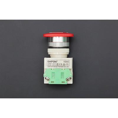 Emergency Stop Mushroom Push Button Switch