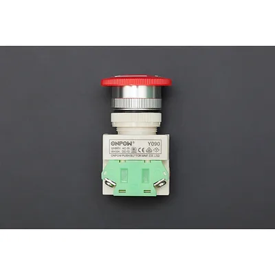 Emergency Stop Mushroom Push Button Switch