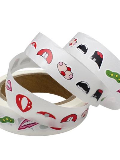 Roll of Mouth Stickers