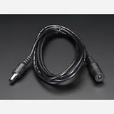 2.1mm female/male barrel jack extension cable [1.5m / 5 ft] - Image 2