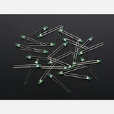 Diffused Green 3mm LED (25 pack) - Image 3