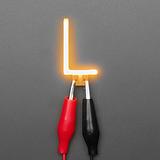 Alphabet LED Filament - Warm White Letter "L" - Image 1