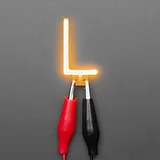 Alphabet LED Filament - Warm White Letter "L" - Image 1