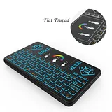 Raspberry Pi 3/2B/Zero Mini Portable 2.4GHz Wireless Touchpad Keyboard with Backlight - Image 8