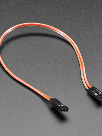 2.54mm 0.1" Pitch 2-pin Jumper Cable - 20cm long
