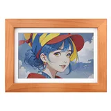 ESP32-S3 PhotoPainter – 7.3" E-Paper Display, Wood Frame, 800x480, with Battery - Image 1