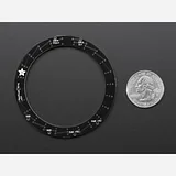 NeoPixel Ring - 24 x 5050 RGBW LEDs w/ Integrated Drivers - Warm White - ~3000K - Image 5