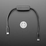 USB Type C Sync Data Cable with On-Off Switch - 28cm long - Image 5