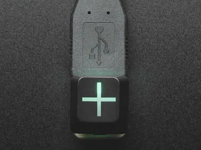 Etched Glow-Through Keycap - Zener ESP Plus Design