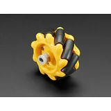 Right Mecanum Wheel - 48mm Diameter - TT Motor or Cross Axle - Image 2
