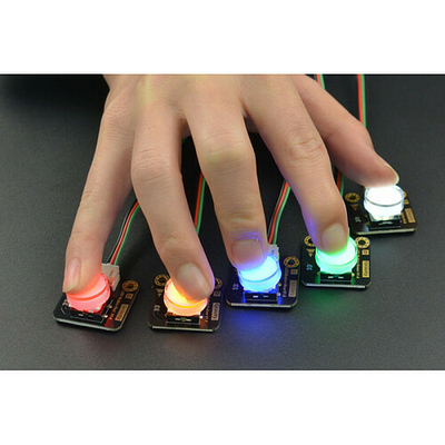 Gravity: LED Button x 5 Pack