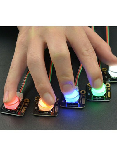 Gravity: LED Button x 5 Pack